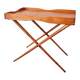Table à plateau pliante en bois moderne du milieu du siècle
