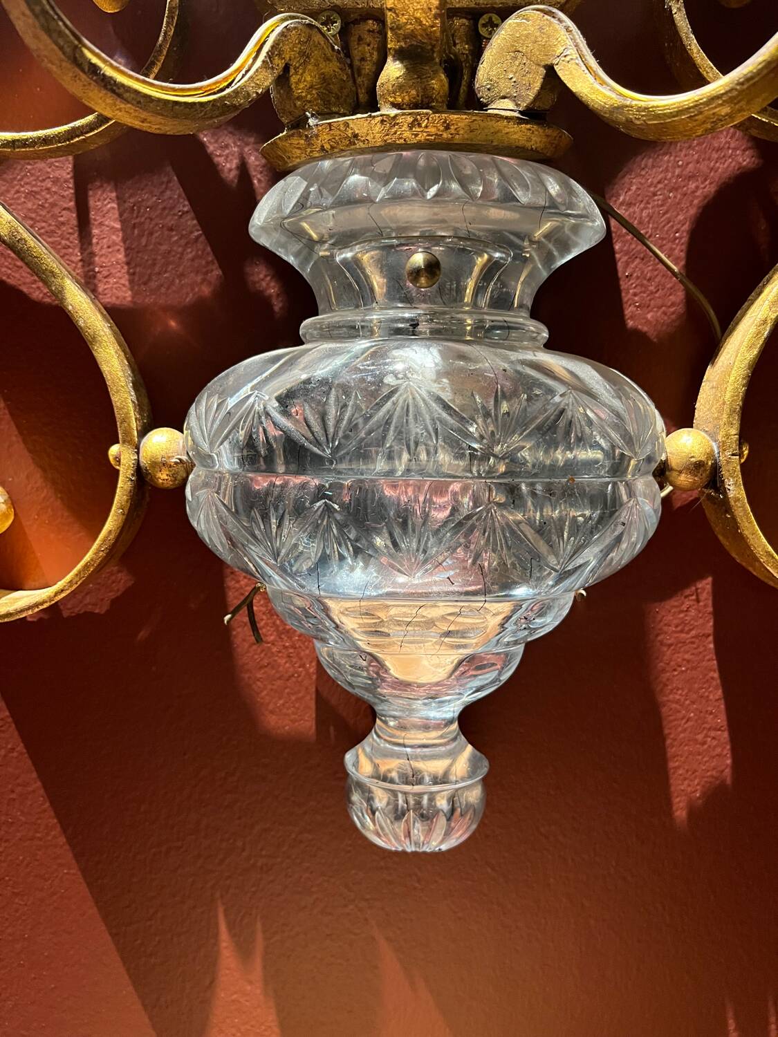 Pair of wall lights attributed to Maison Baguès or Maison Banci – c