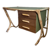Rattan desk