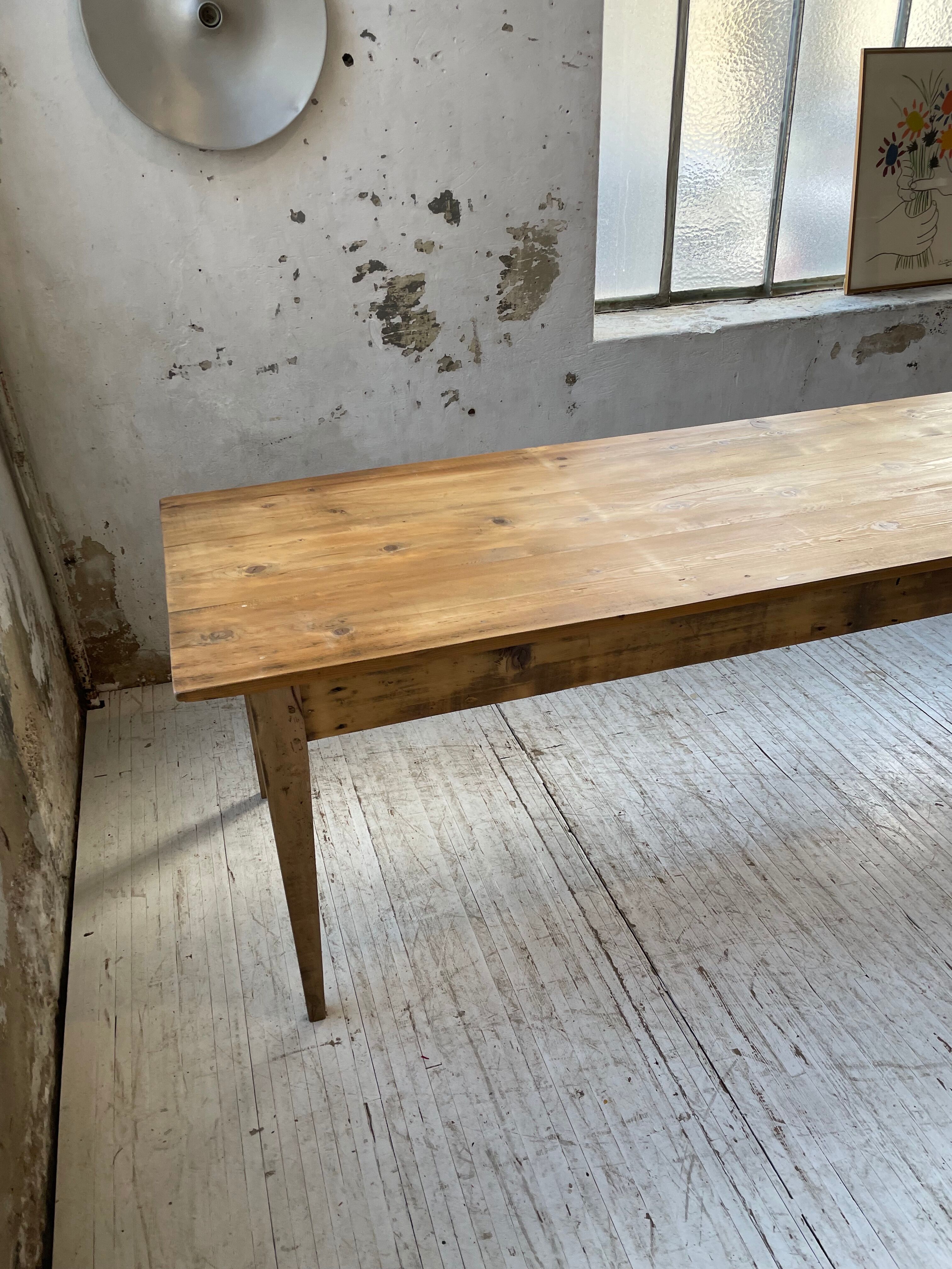 Farmhouse table beech pine XL 4m