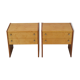 Pair of mid-century Bedside Tables,Bucovice,1970
