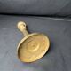 Antique ornate brass torch from the early 20th century