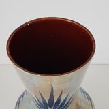 Vintage hand painted ceramic vase