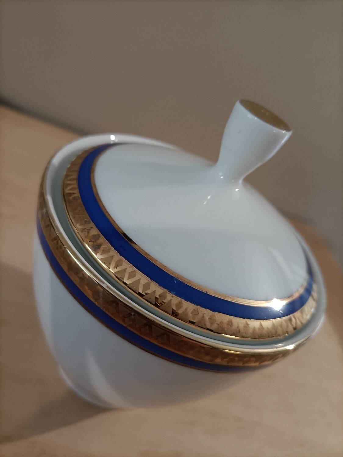 Retro sugar bowl Hertel Jacob Bavaria Germany