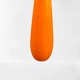 rare vase tango period art deco blown glass orange debut xx em