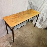 Double school desk 1970