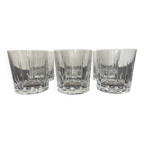 6 Baccarat crystal whisky glasses