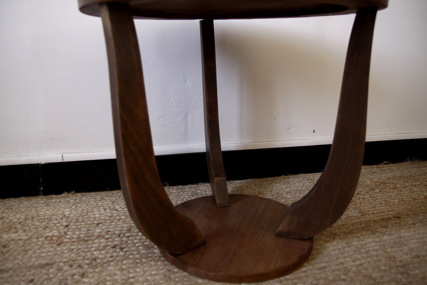 Old wooden side table