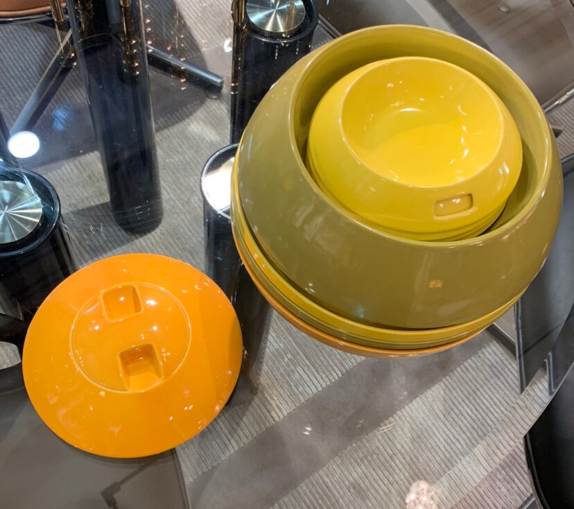 "la Boule" service 19 stackable pieces by Helen Van Boch for Villeroy & Boch 1st edition