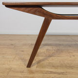 Mid-century teak coffee table, Denmark, 1960s