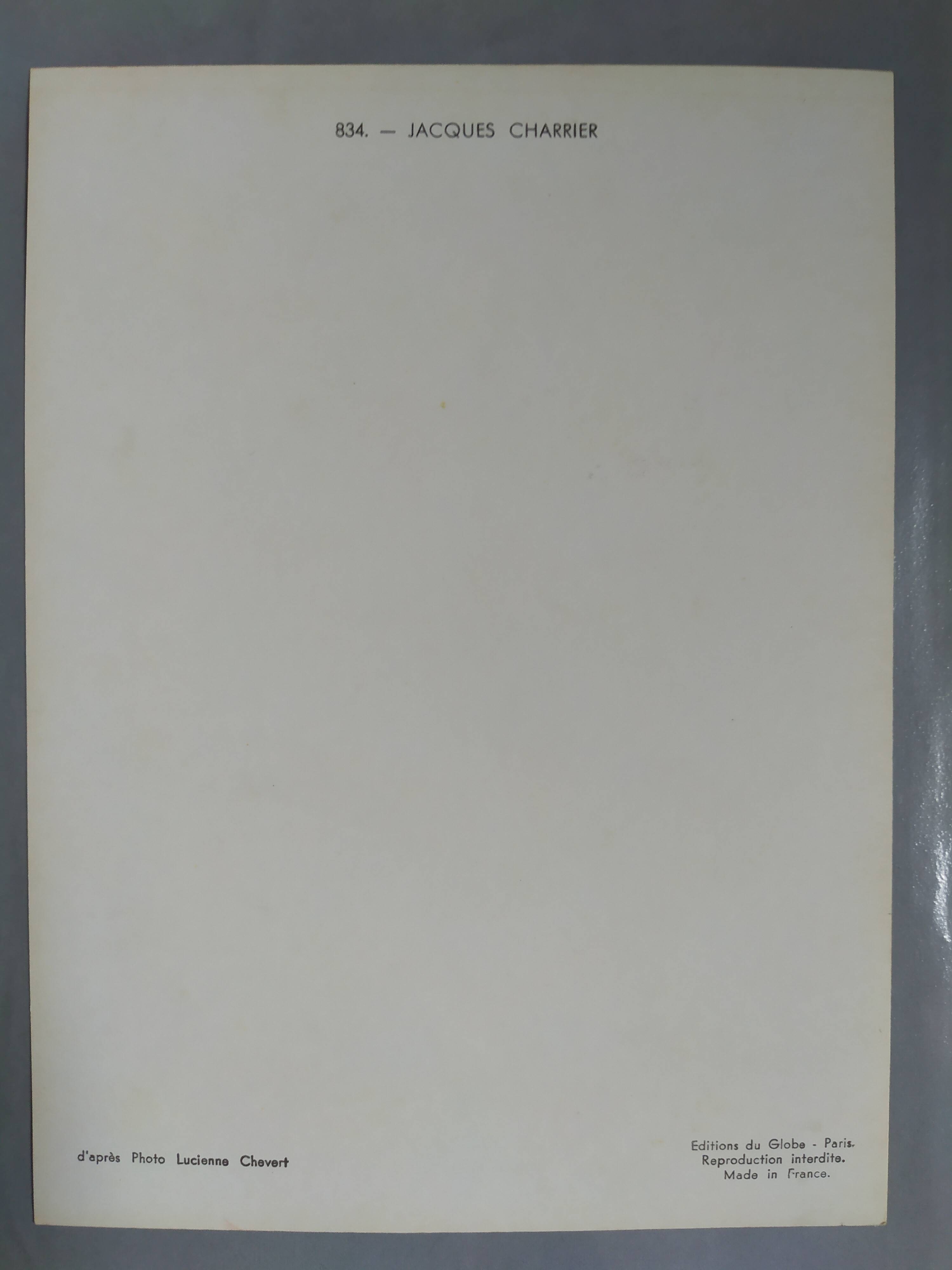 Original photograph of "Jacques Charrier" 1960s