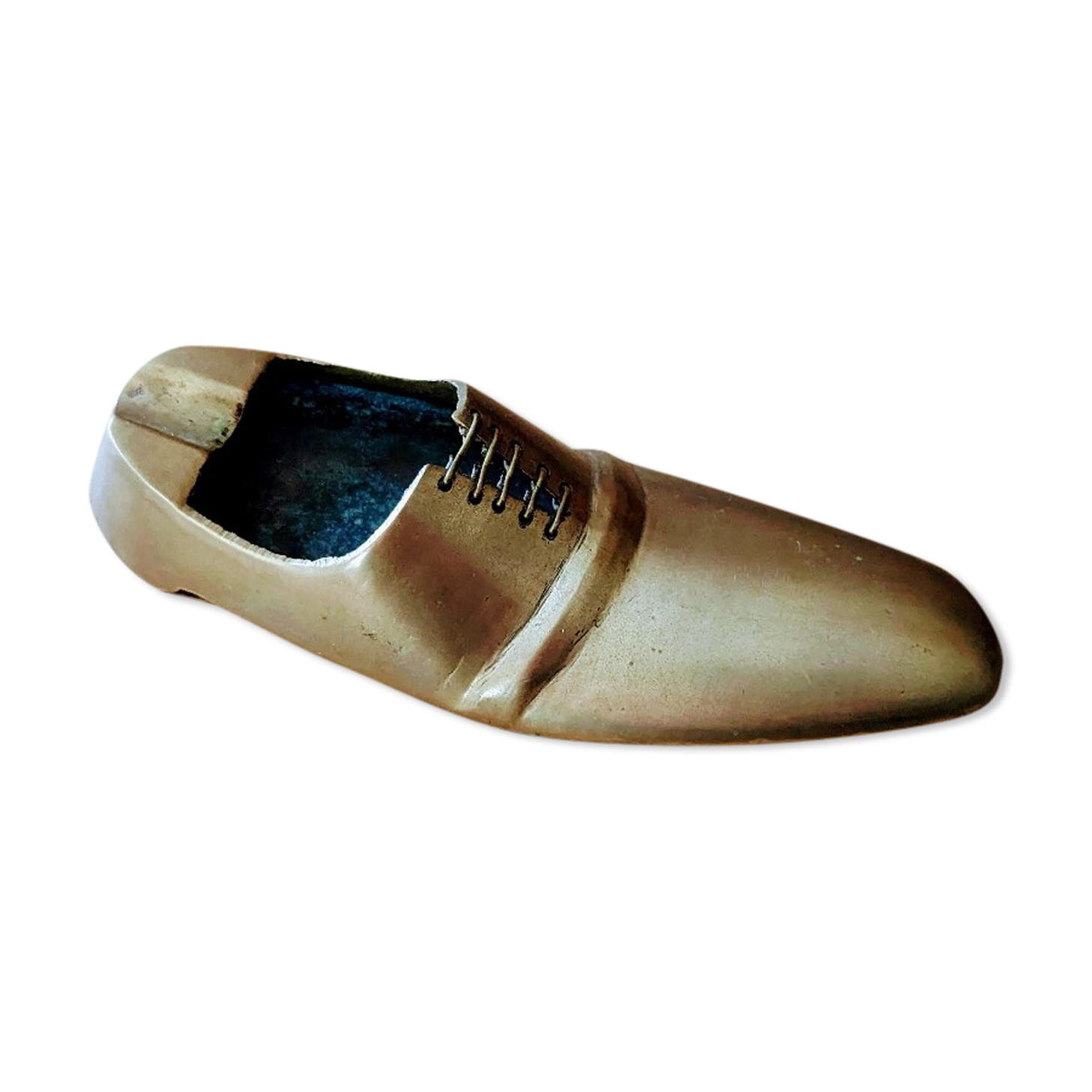 Vintage brass ashtray