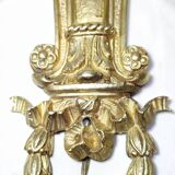 Aplique de pared de bronce. Francia, 1950s.