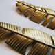 Lot de 2 plumes en laiton