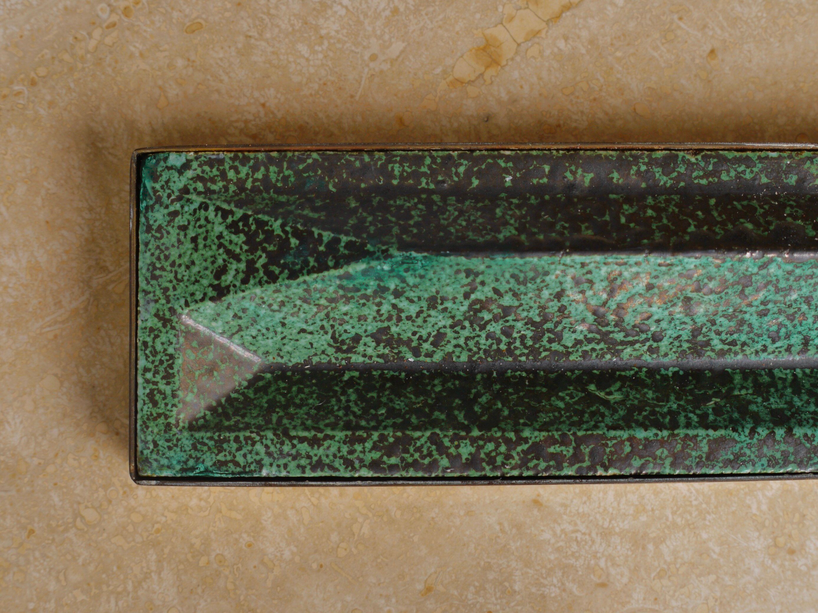 Ceramic Tile Pen Tray by Gio Ponti for Roma Ceramice, 1960s