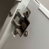 Bathroom cabinet in white metal 1960