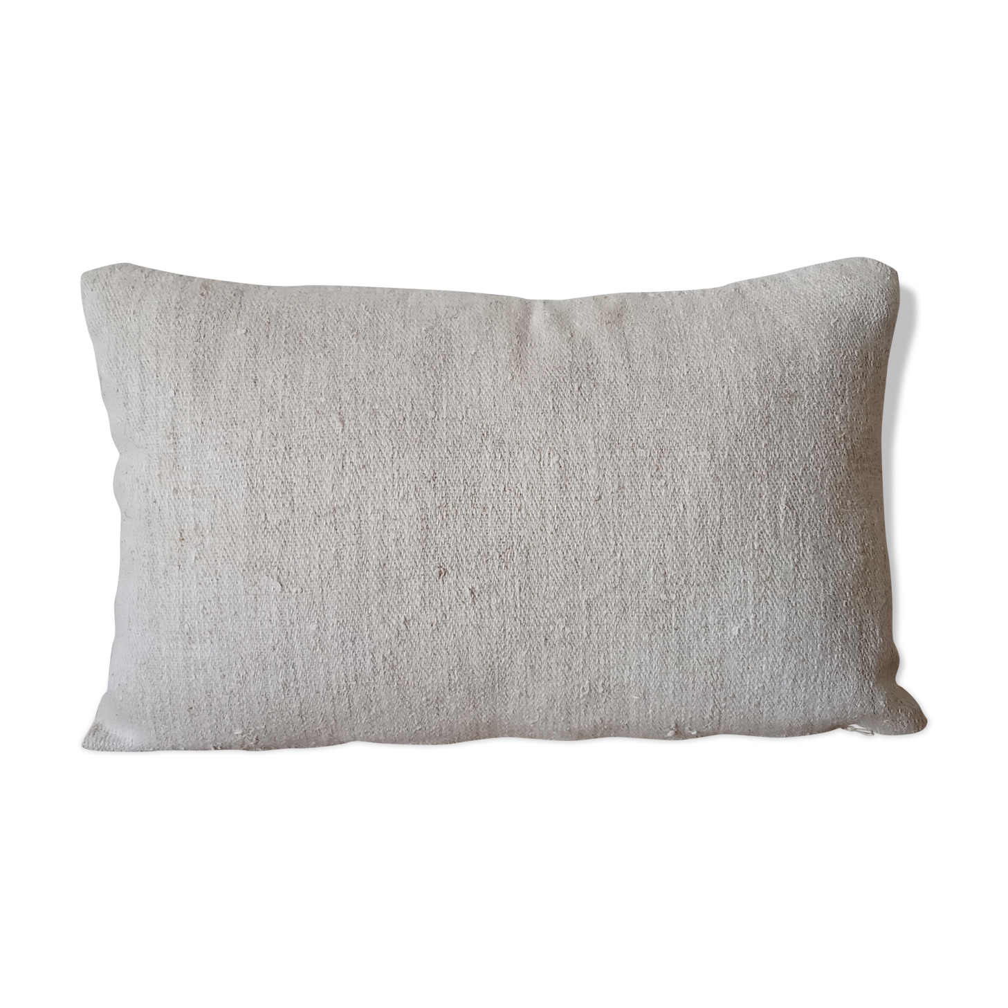 Old hemp canvas cushion 30-50 cm
