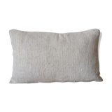 Coussin en toile de chanvre ancienne 30×50  cm