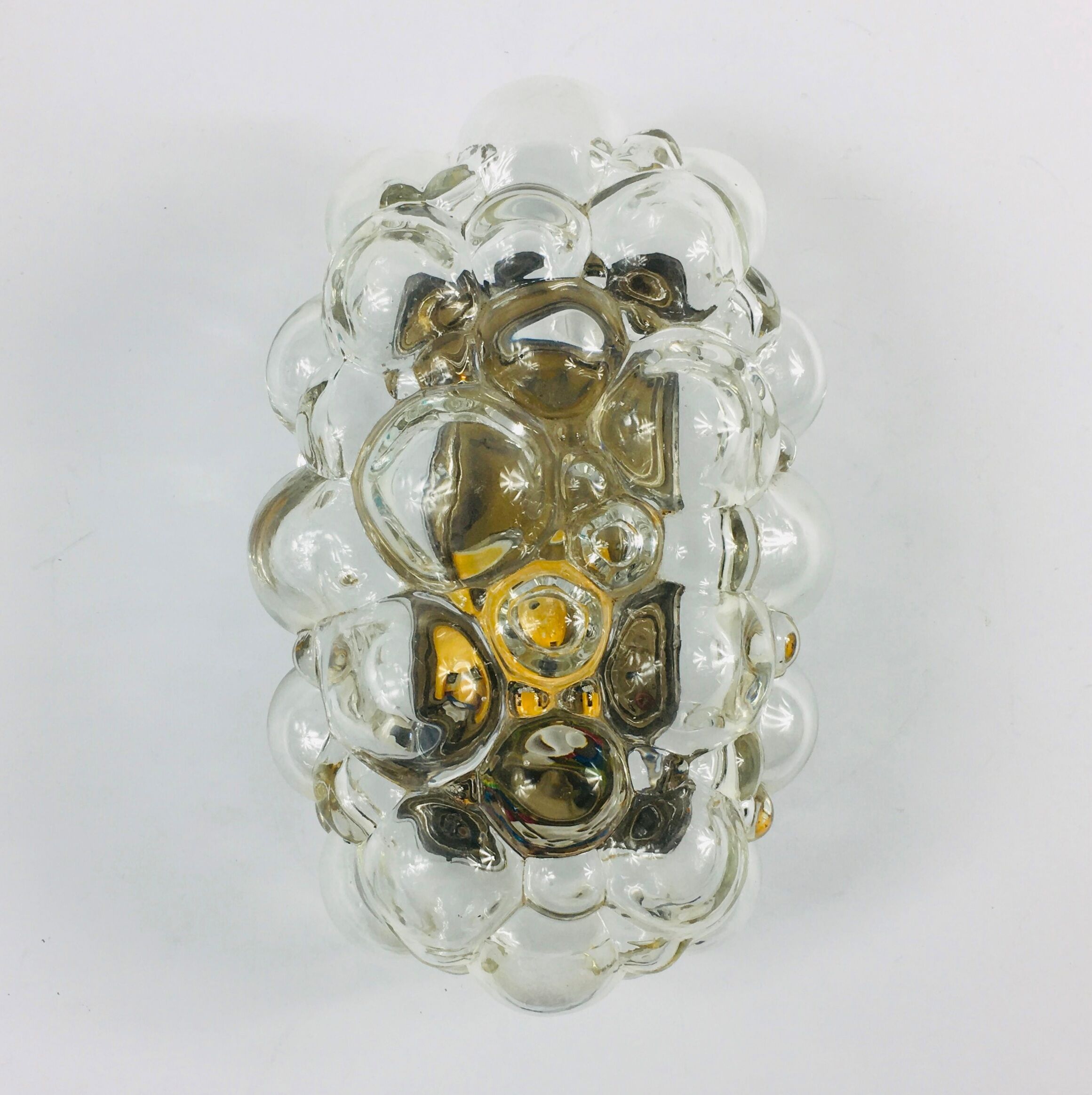 Sconce by Helena Tynell for Glashütte Limburg, Germany, 1960