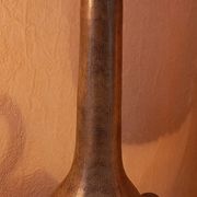 Oblong vintage ceramic vase