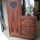 Armoire parisienne asymétrique vintage