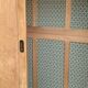 Parisian art deco wardrobe sliding doors solid raw oak