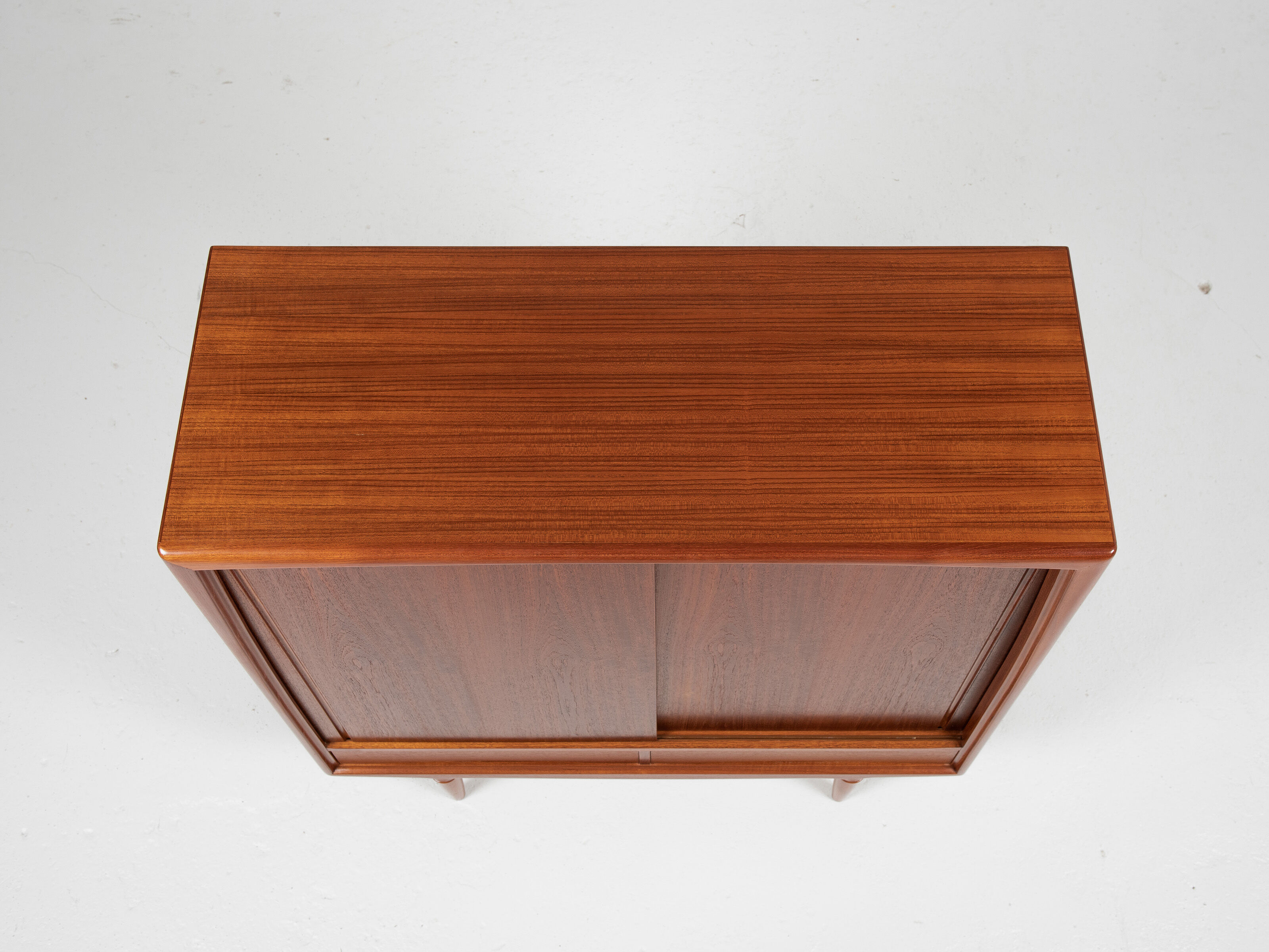 Midcentury Danish higher cabinet in teak by Axel Christensen for ACO Møbler 1960s