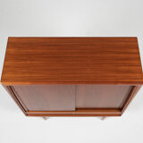 Midcentury Danish higher cabinet in teak by Axel Christensen for ACO Møbler 1960s