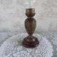 Glass and bronze lamp, Art Nouveau France