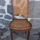 Pair of canes chairs