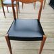 Lot de 5 chaises style Niels Otto Moller