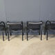 Postmodern dining chairs, 1980s, set of 4