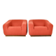 Paire de fauteuils italiens, 1970s