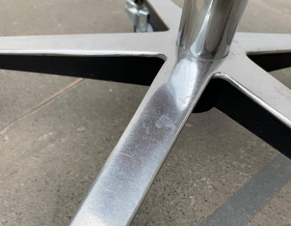 Mid-century German industrial swivel office stool by Schmitz, 1960s