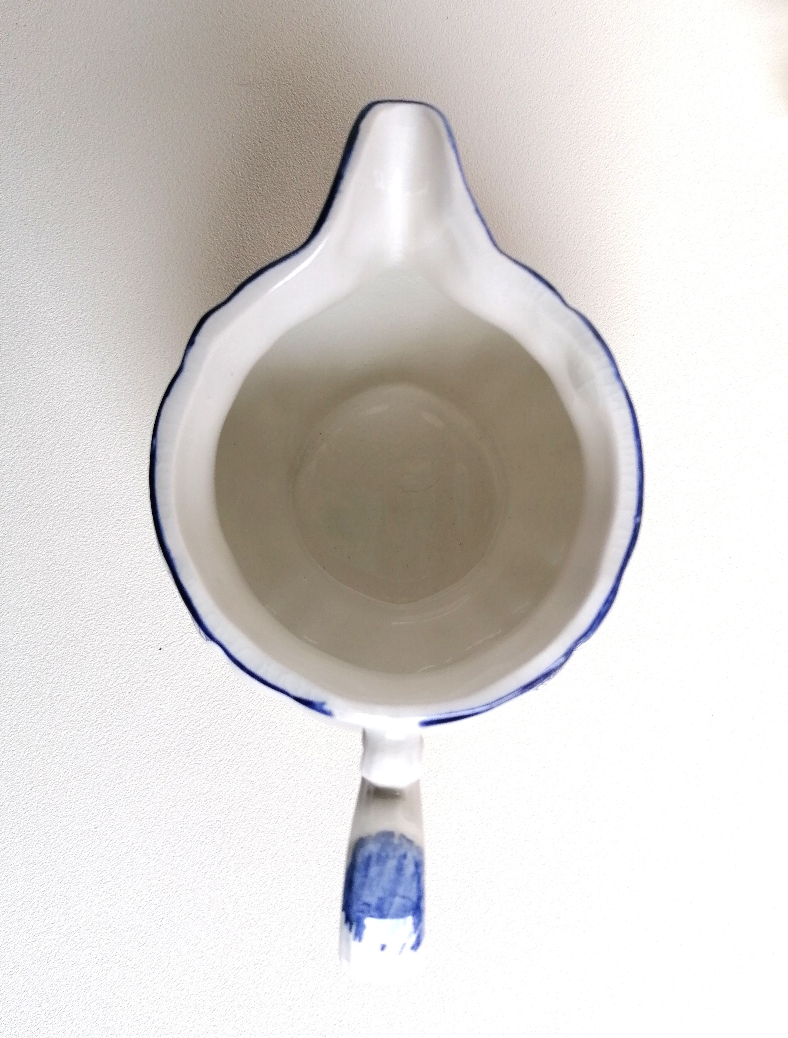 Sarreguemines milk jug