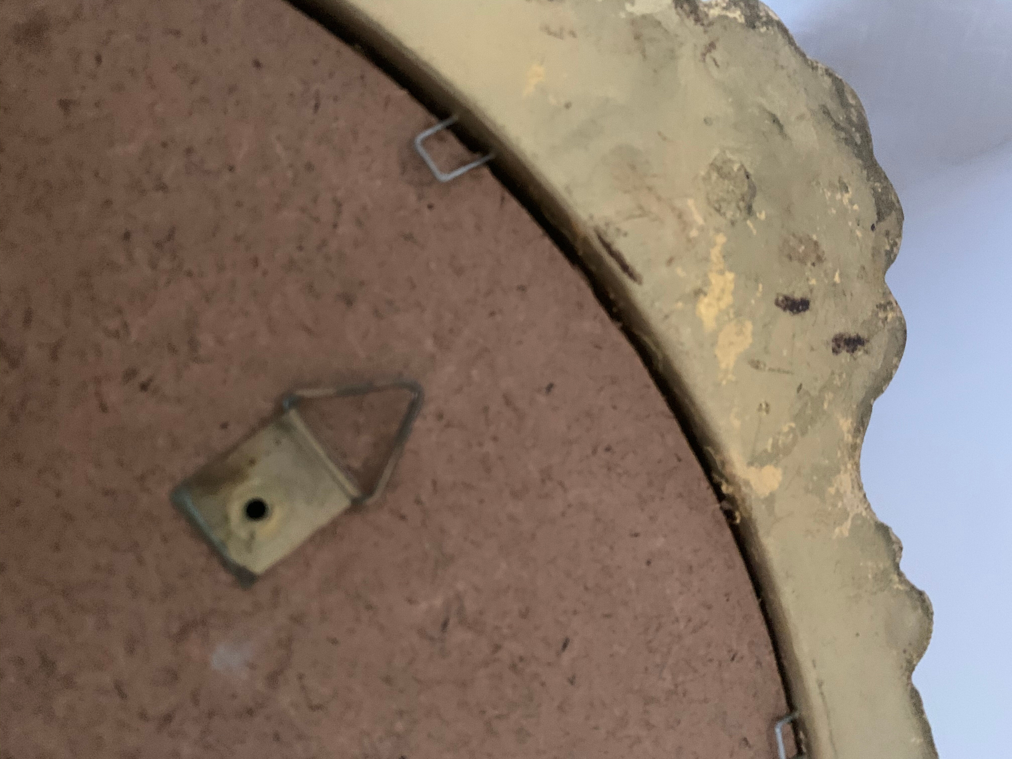 Golden wooden mirror  42x61cm