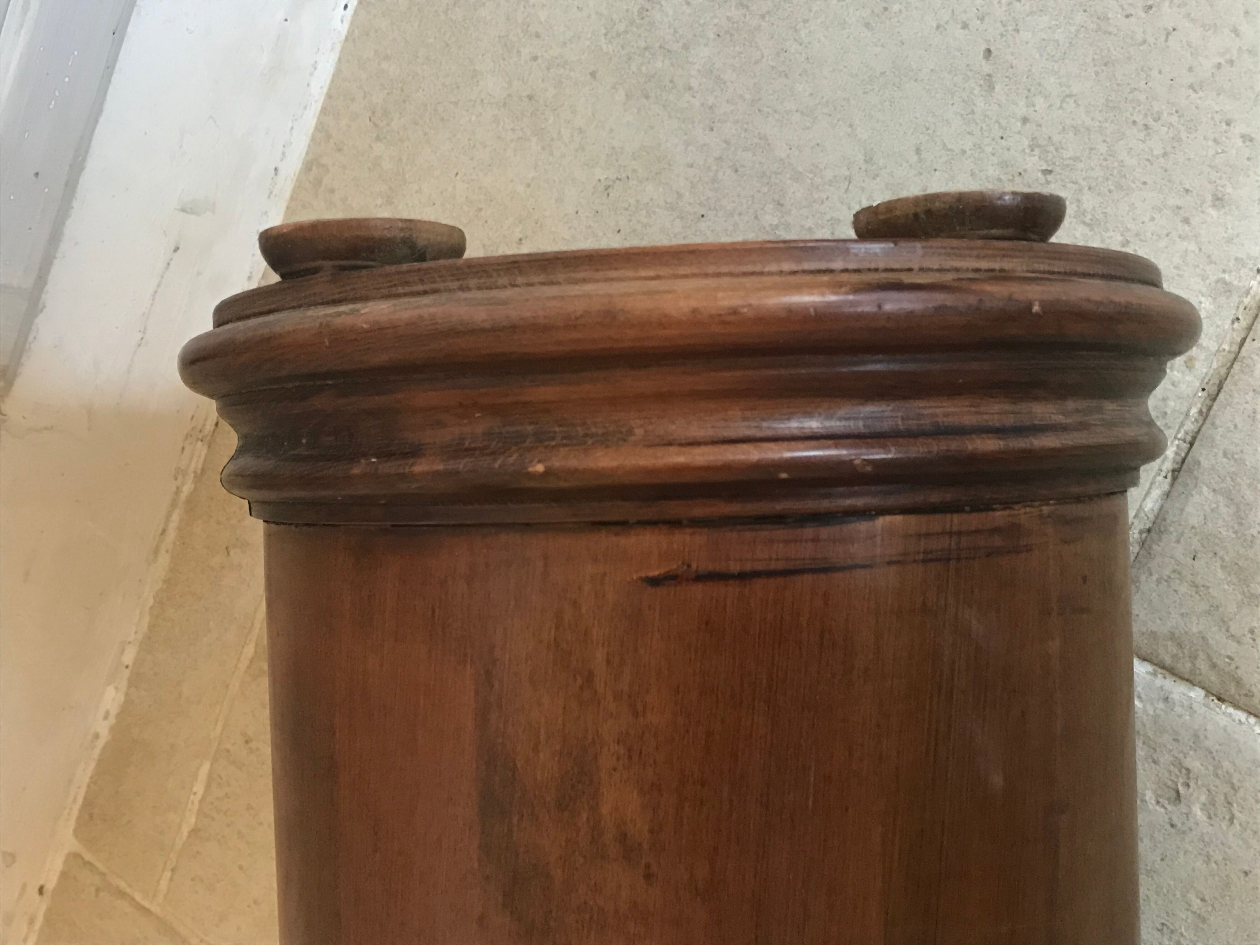 Wooden umbrella holder