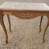 Petite table d’appoint en chêne