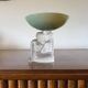 Art Deco crystal bowl, Cristal Sèvres France ca. 1930s