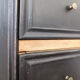 Seven-drawer chest of drawers in solid wood
