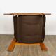 Scandinavian driver armchair in pine 70s