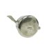 Art Deco salt shaker, silver-plated brass, Sweden, 1930s.