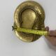 Heavy Brass Plate Keys Table Decorative Hollywood Regency Vintage 1970s