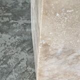 Travertine stele