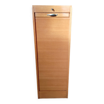 Curtain file cabinet or notary cabinet