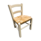 Chaise bois assise paille