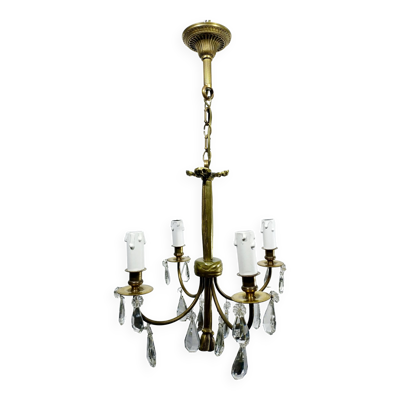 Lustre 4 lumières de style louis xvi