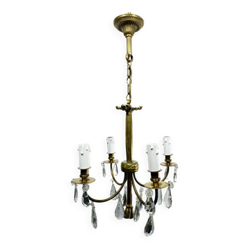 Lustre 4 lumières de style louis xvi