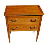Louis XVI-style dresser with a marquetry fillet decoration