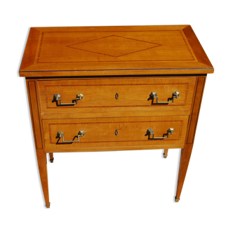 Louis XVI-style dresser with a marquetry fillet decoration